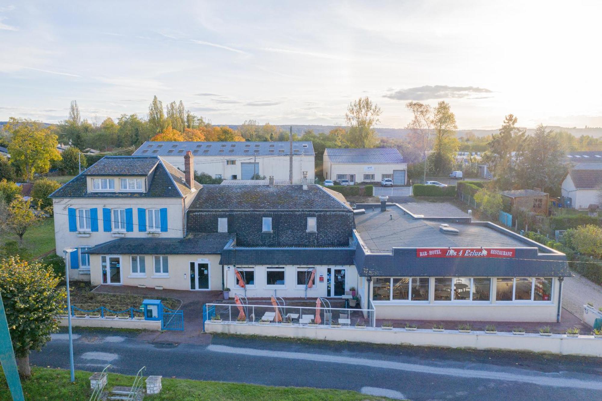 Hotel Restaurant Des 4 Ecluses Gaillon Екстер'єр фото